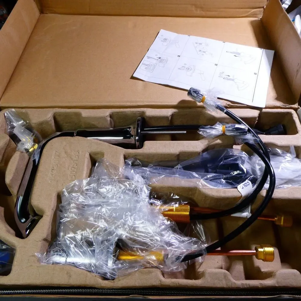 Kohler Terzet Widespread Bathroom Sink Faucet - Polished Chrome - 34946-4D-CP